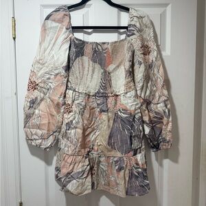 Wilfred Tempest Linen Mini Dress
